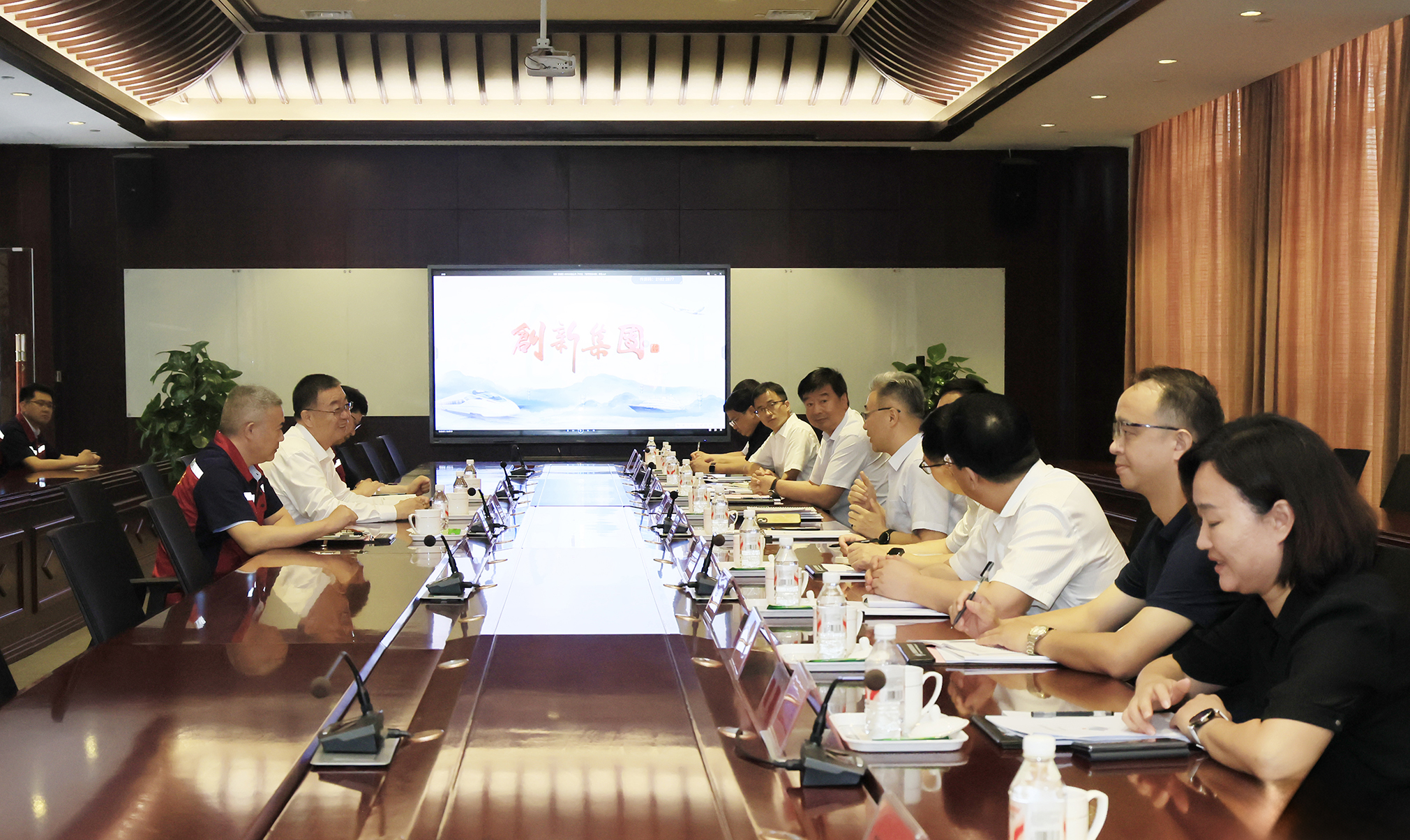 ABC Yunnan, Shandong Branch Leaders Inspect Chuangxin Group