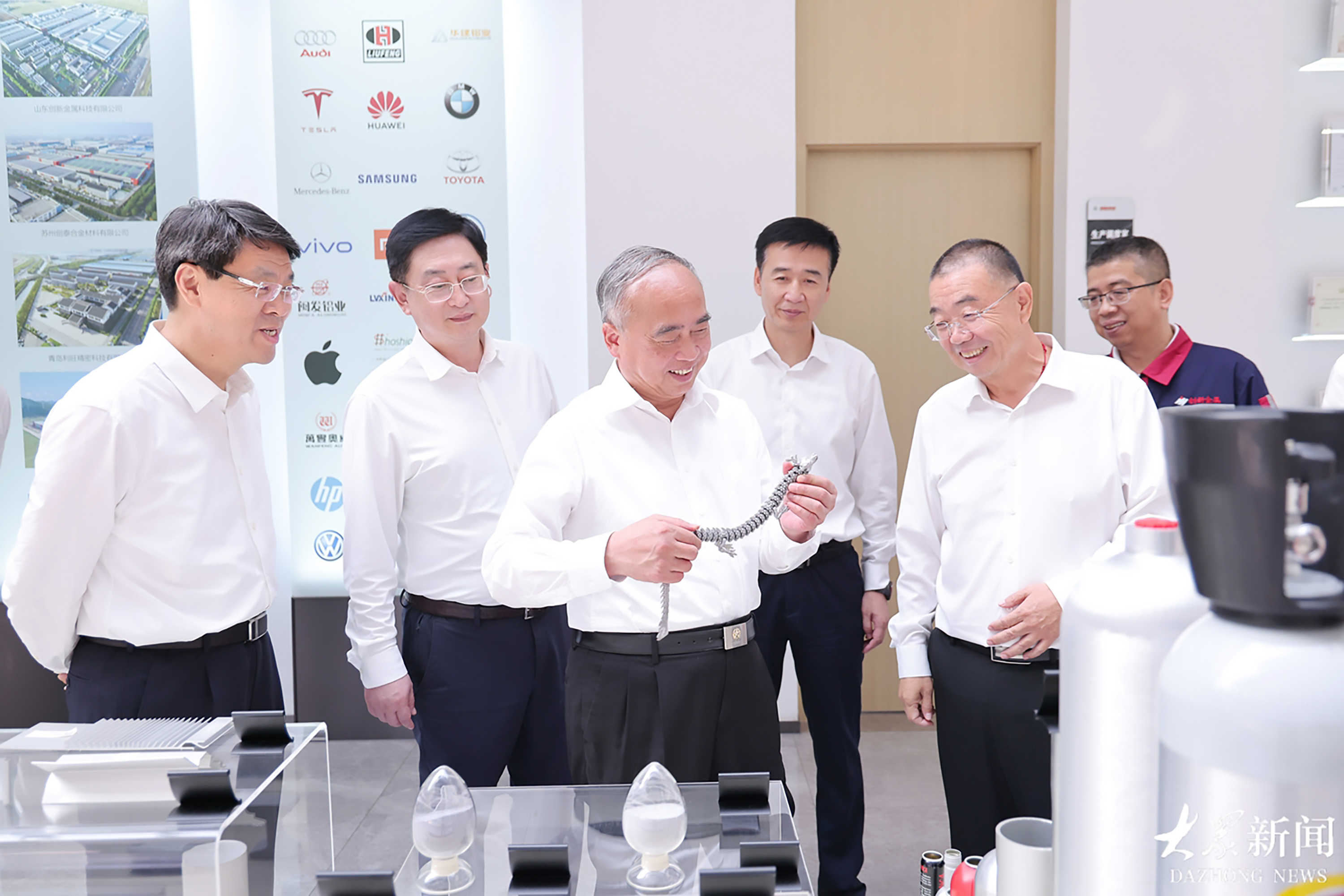 Lin Wu, Secretary of CPC Shandong Provincial Committee, Inspects Chuangxin Group